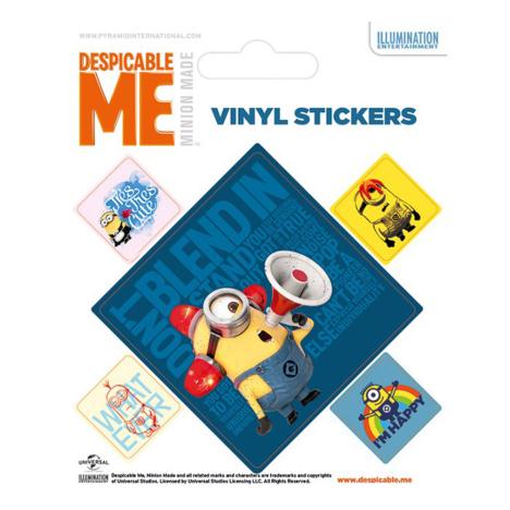 Minions Characters Vinyl Stickers £0.99